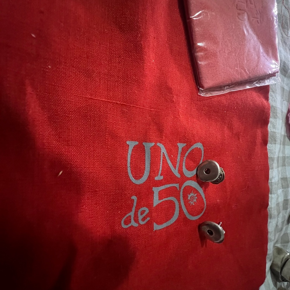 UNO de 50 Silver Earrings